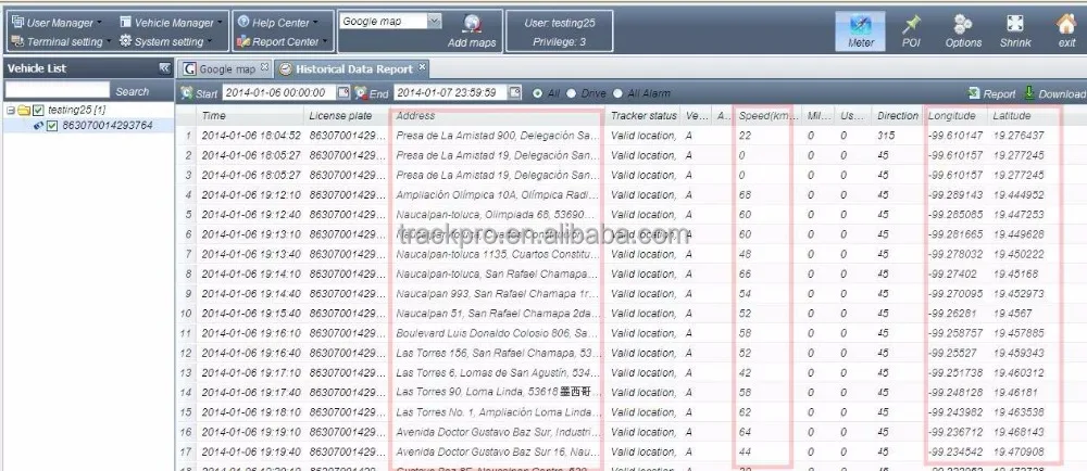 Digital Mapinfo Maps for all countries GPS software tracking system