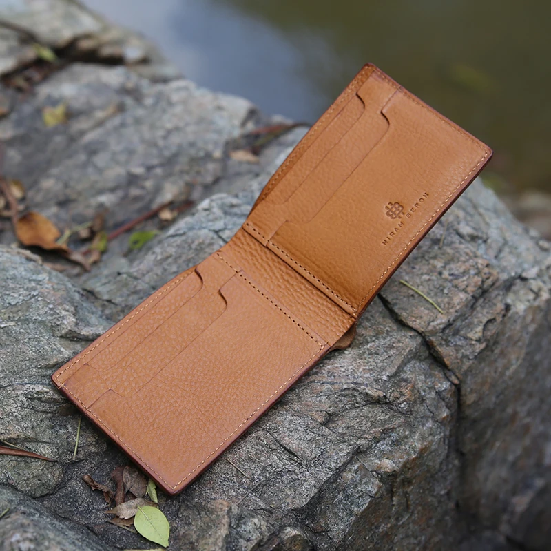 China Supplier Factory from Italy Creative personality good quality genuine leather wallet men