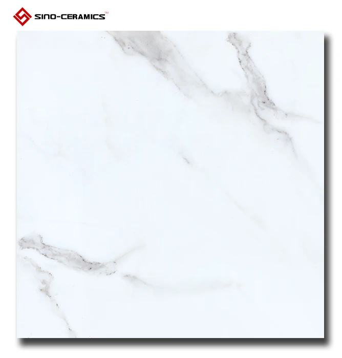 ceramic Foshan factory new super ceramic 600X600mm inkjet white marble tile