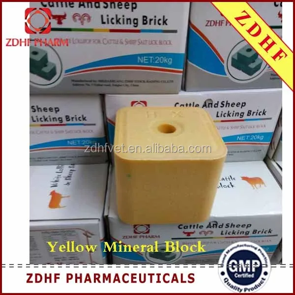 
Quality mineral salt blocks for cattle and sheep 