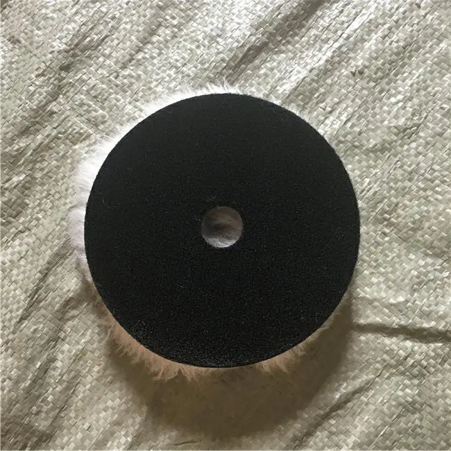 100% wool polishing pad