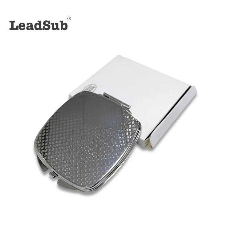 Diy Blank Sublimation Folding Photo Metal Compact Mirror