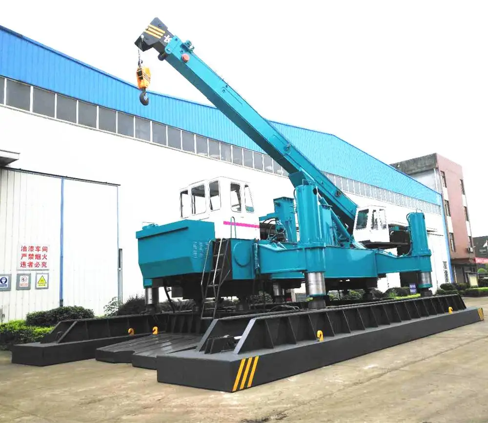ZYC800B pile driver for jacking in PHC pile on foundation construction replacing hydraulic impact hammer made by Tianwei