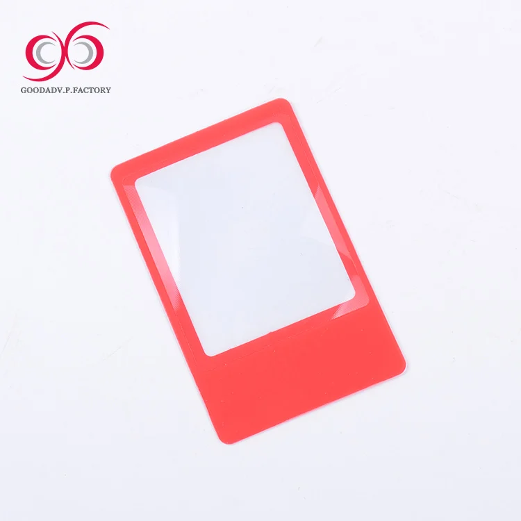 2019 новый дизайн, Портативная Лупа для визиток/линейка для увеличения закладок