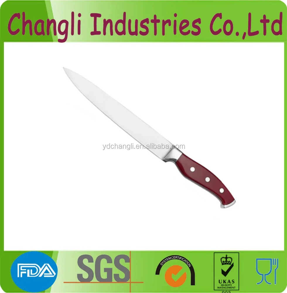 13pcs German steel classical ABS handle kitchen knife set with steak knife scissors and wood block