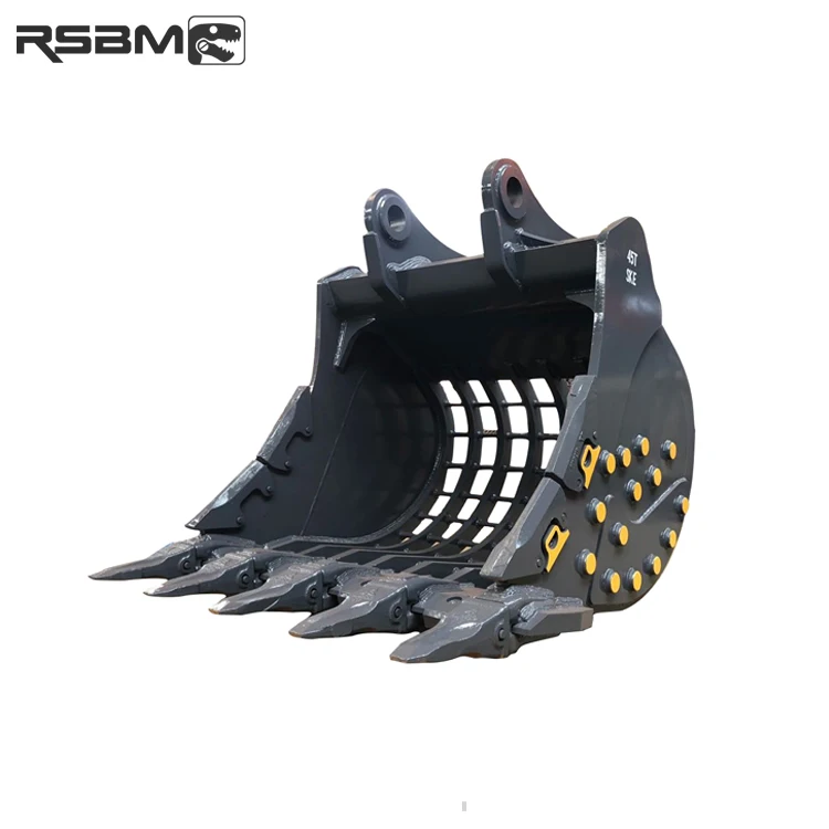 40ton excavator 100mm*100mm grid size skeleton bucket