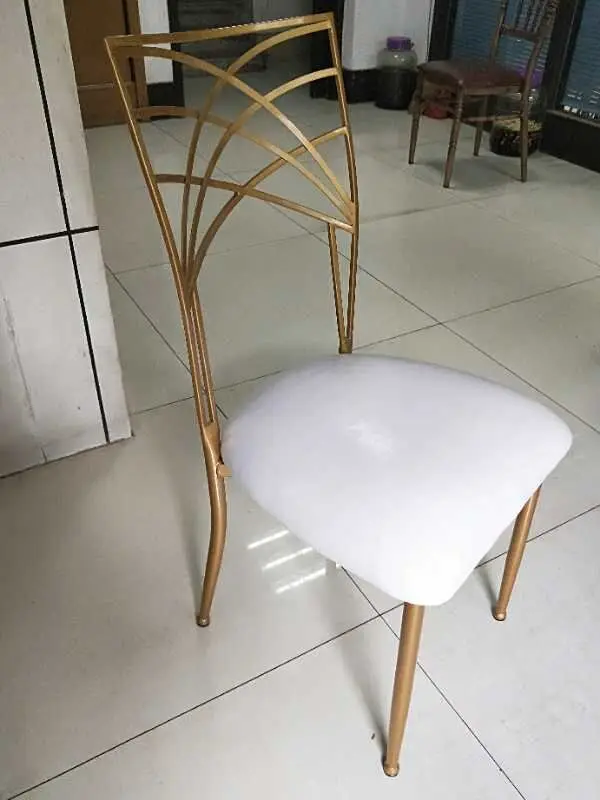 Chameleon chair made of iron stainless steel aluminum fro event party rental furniture