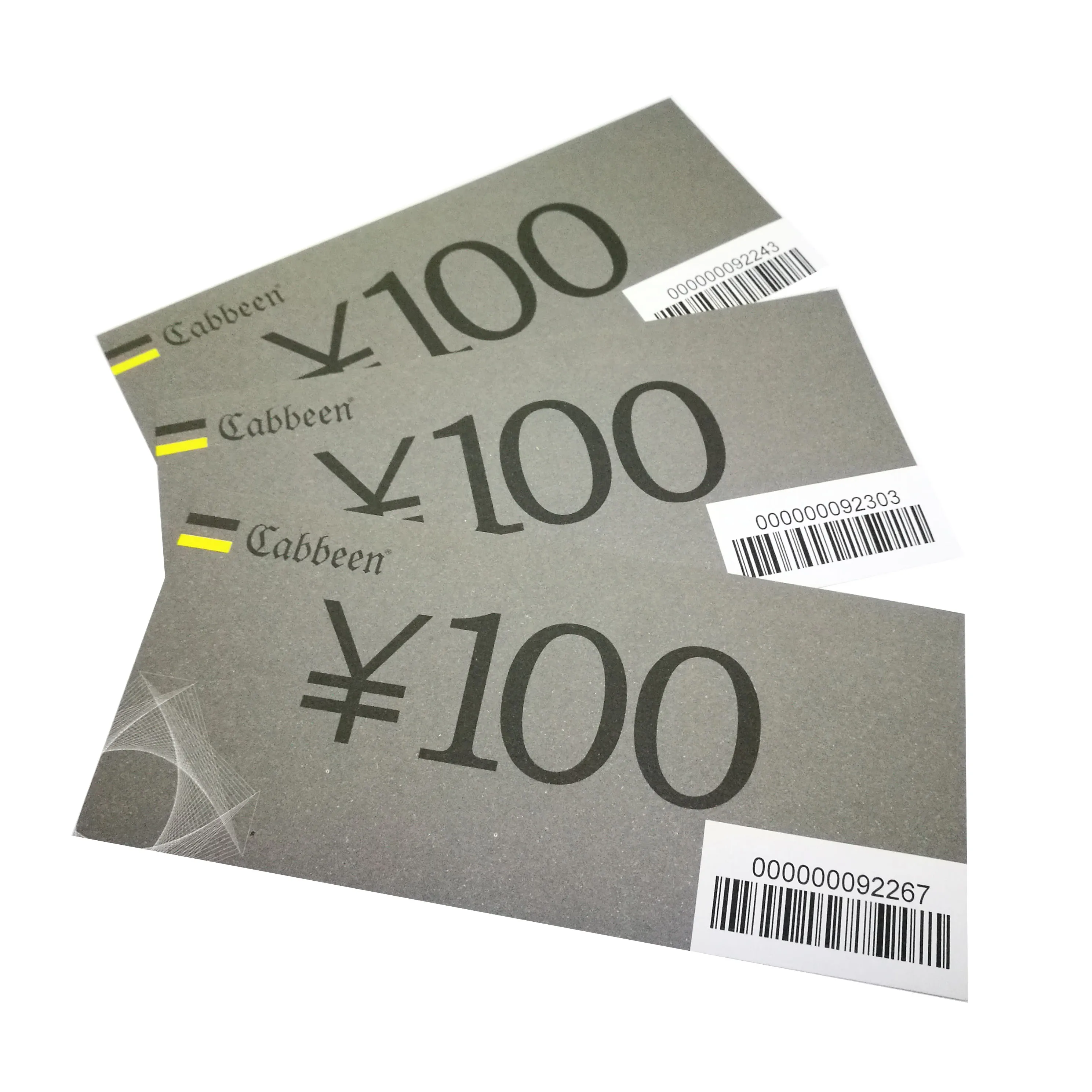 Factory Manufacture Security Ticket/Coupon/Voucher Printing