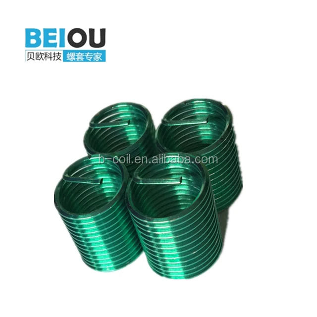 all series screw coil thread insert thread bushing free running thread insert coils insert