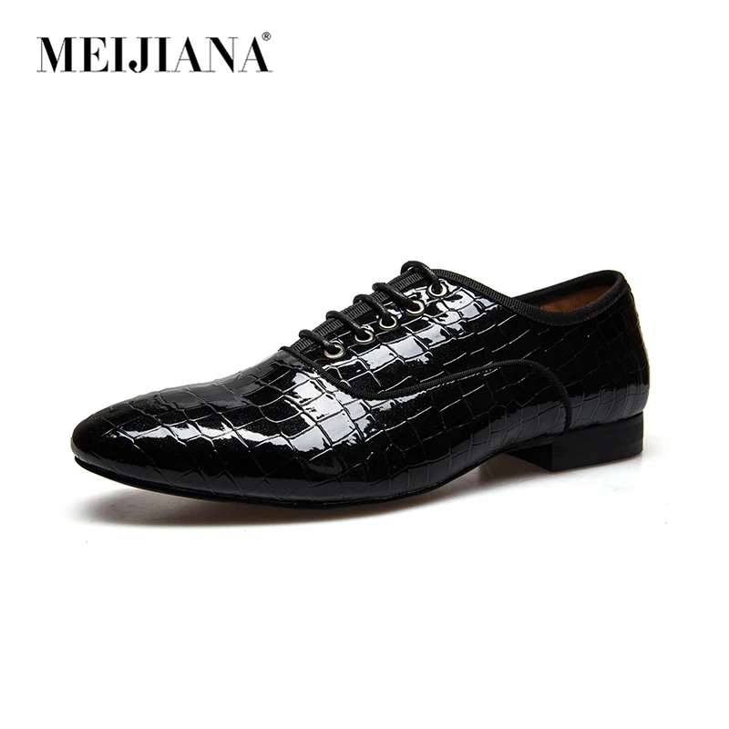 Luxury Brand PU Leather Fashion Men Business Dress Loafers Oxford Formal Wedding Shoes