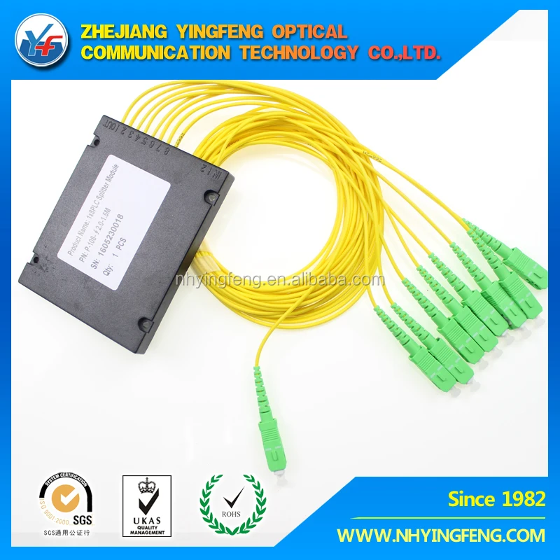Оптический 1x4 окно PLC сплиттер с SC разъем для КАБЕЛЬНОГО ТЕЛЕВИДЕНИЯ FTTH Телеком