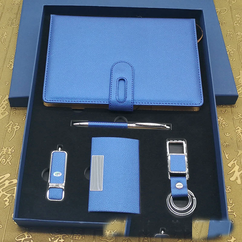 Блокнот/ручка/USB/Брелок чехол для визиток блокнот подарочный набор для делового офиса