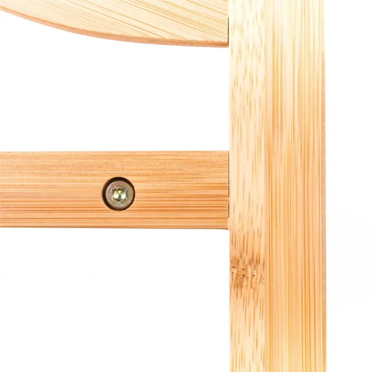 Bamboo 3 Tier Corner Shelf for Living Room Bathroom Kitchen