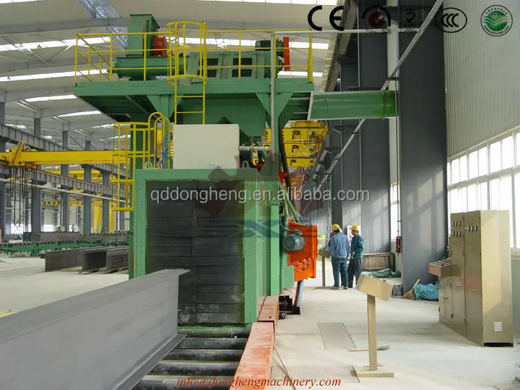 H-Beam Дробеструйной, Машина CE, ISO9001 от DH группа с высоким качеством и конкурентоспособной ценой