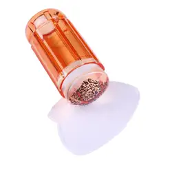 2.8CM Transparent Silicone Jelly Nail Art Stamper