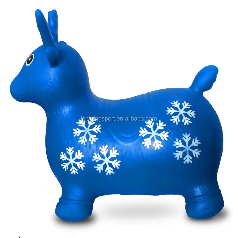 
kids toys horse animal play outdoor inflatable jumping PVC horse 