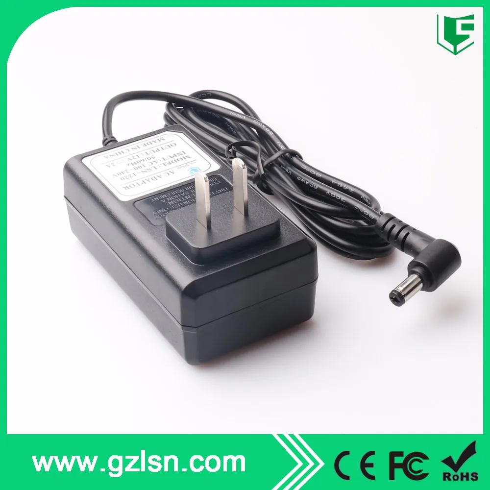 США Plug/ВЕЛИКОБРИТАНИЯ Plug DC Адаптер ПЕРЕМЕННОГО ТОКА Питания 12 В 2A Трансформатор