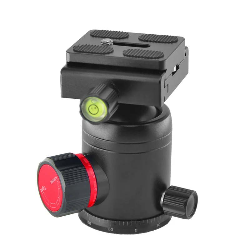 Best Sale Aluminum Photo Moving Ball Head for Tripod Head 360 Degree Ball Head Bolt Camera 1/4 for Tripod or Monopod