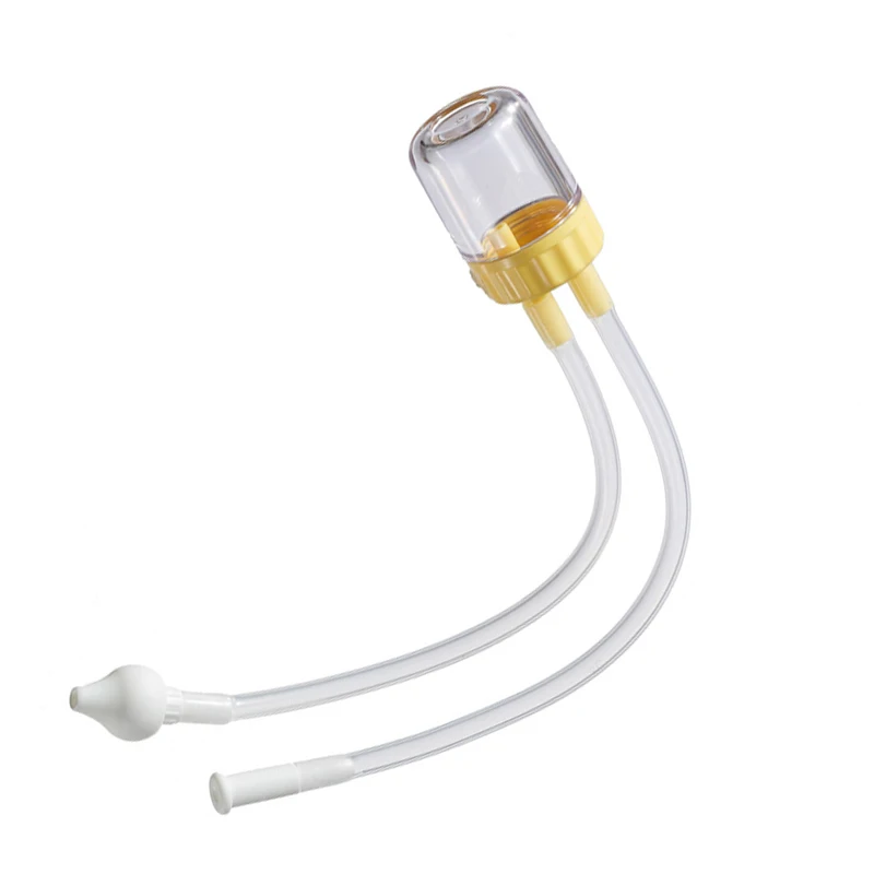 New Born Baby Safety Nose Cleaner Vacuum Suction Nasal Aspirator Random Color