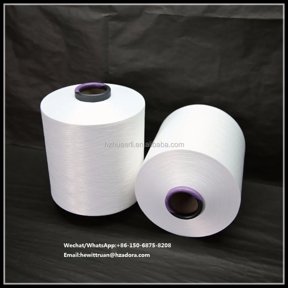 
hot sale polyester covered spandex yarn 40150for socks and jeans 