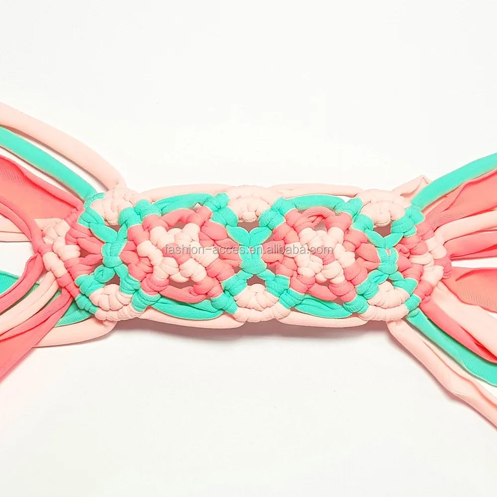 Braid Motif Accessories For Home Textile Bags And Garment
