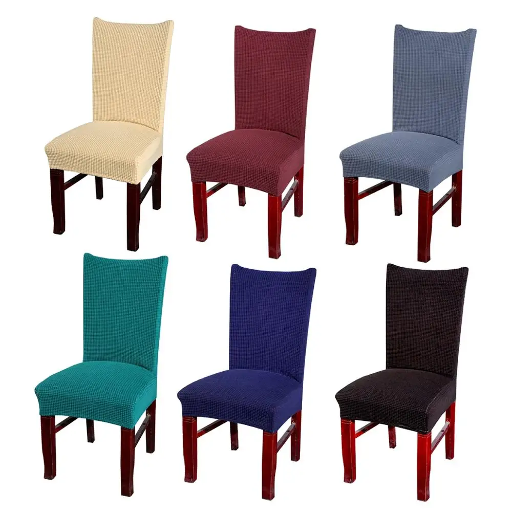 Super Soft Jacquard Fabric Waterproof and Oil-proof Stretch Chair Cover Seat Covers Slipcovers for Hotel Banquet