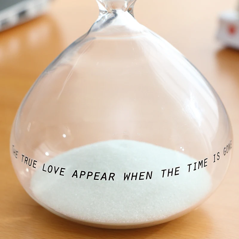 
wholesale 30s colorful hourglass ,high quality gift sand timer,christmas lover gift large sand art glass for timing 