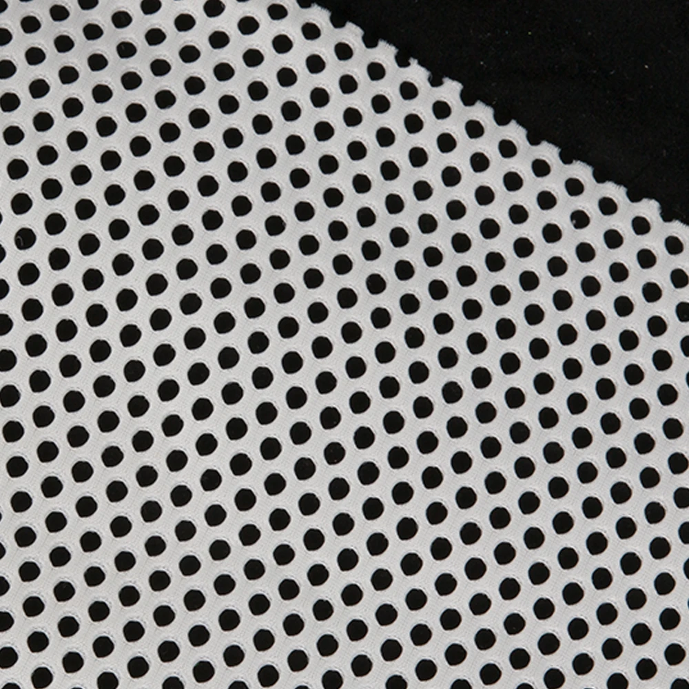 stretch net stiff mesh fabric for shoe upper big hole mesh fabric