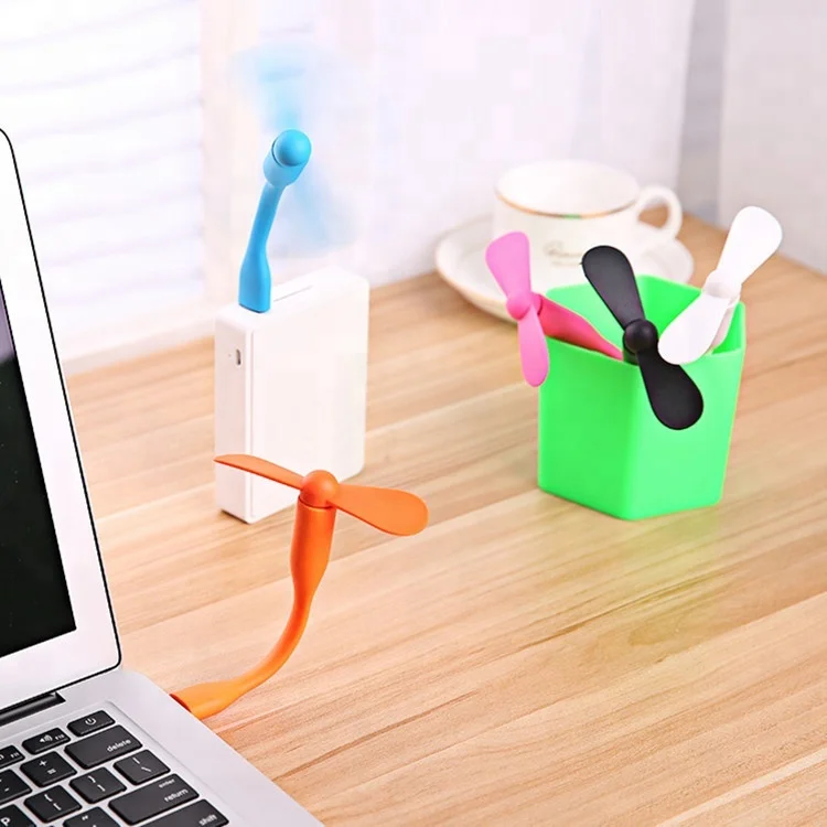 
Good quality enviroment TPE Flexible mini airplane usb fan 