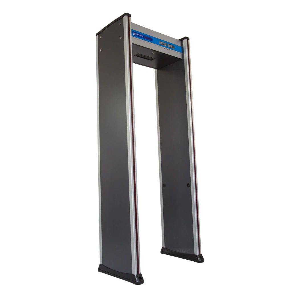 Factory Price Security Full Body Scanner 6 Zones Walkthrough Metal Detector By China Supplier
