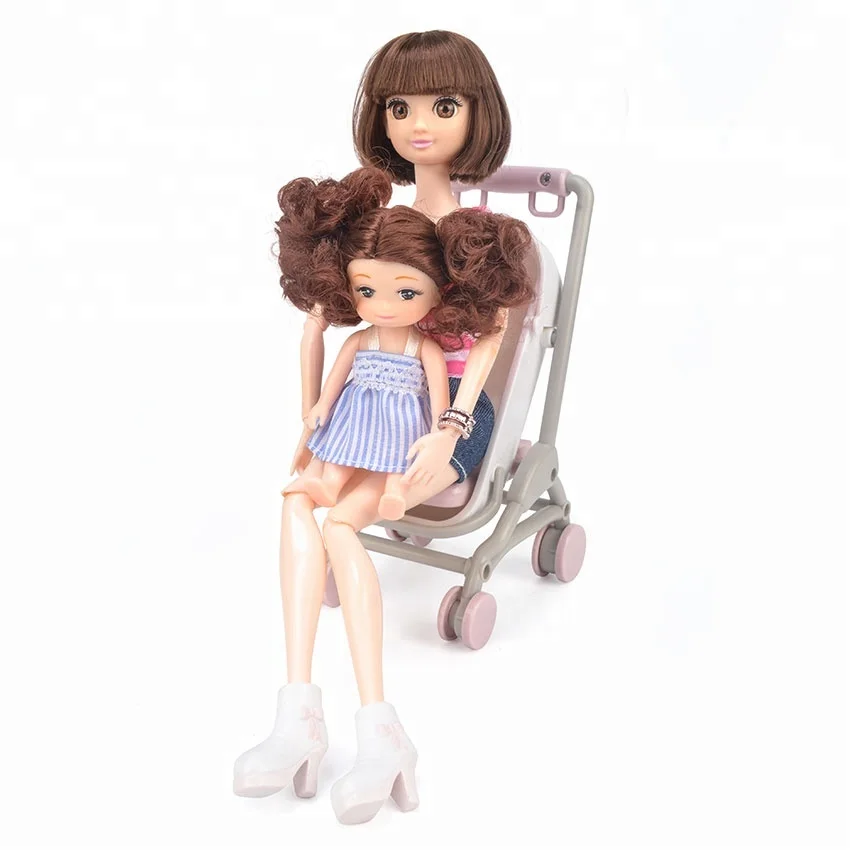 Lofea high quality soft plastic 3D jointed girl doll 4