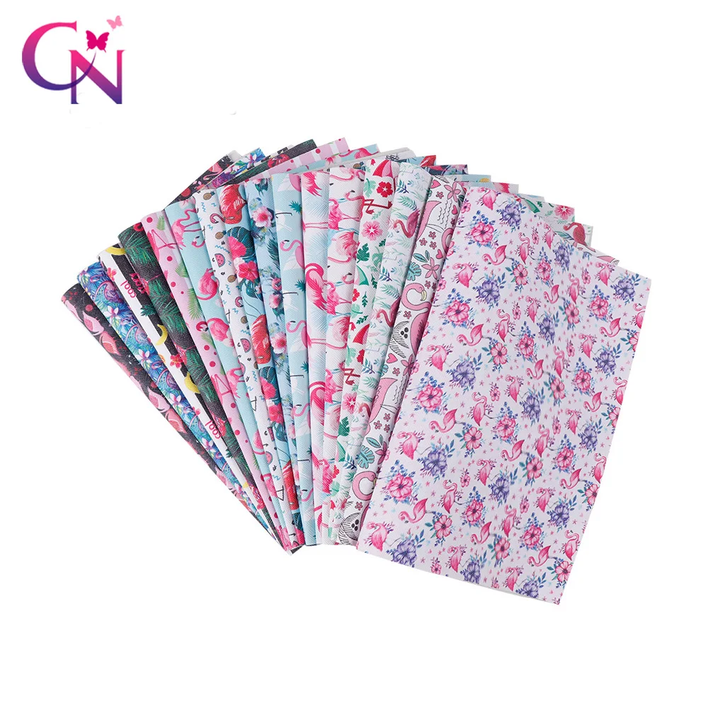 
22cm*30cm Printed Leather Fabric Synthetic Back to School Pencil Printed Faux Artificial Leather Fabric Hair Bow DIY Crafts  (60815361555)