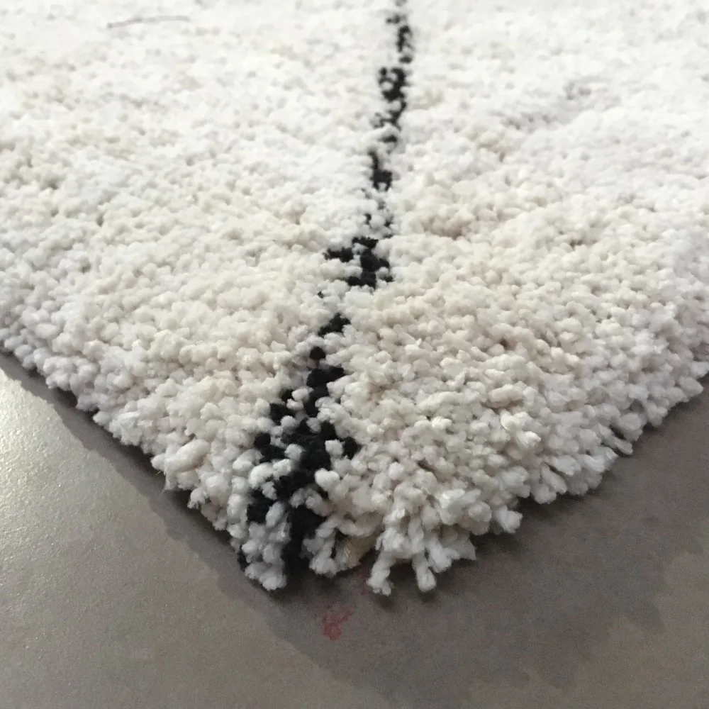 Home decor super soft moroccan style area shaggy carpet