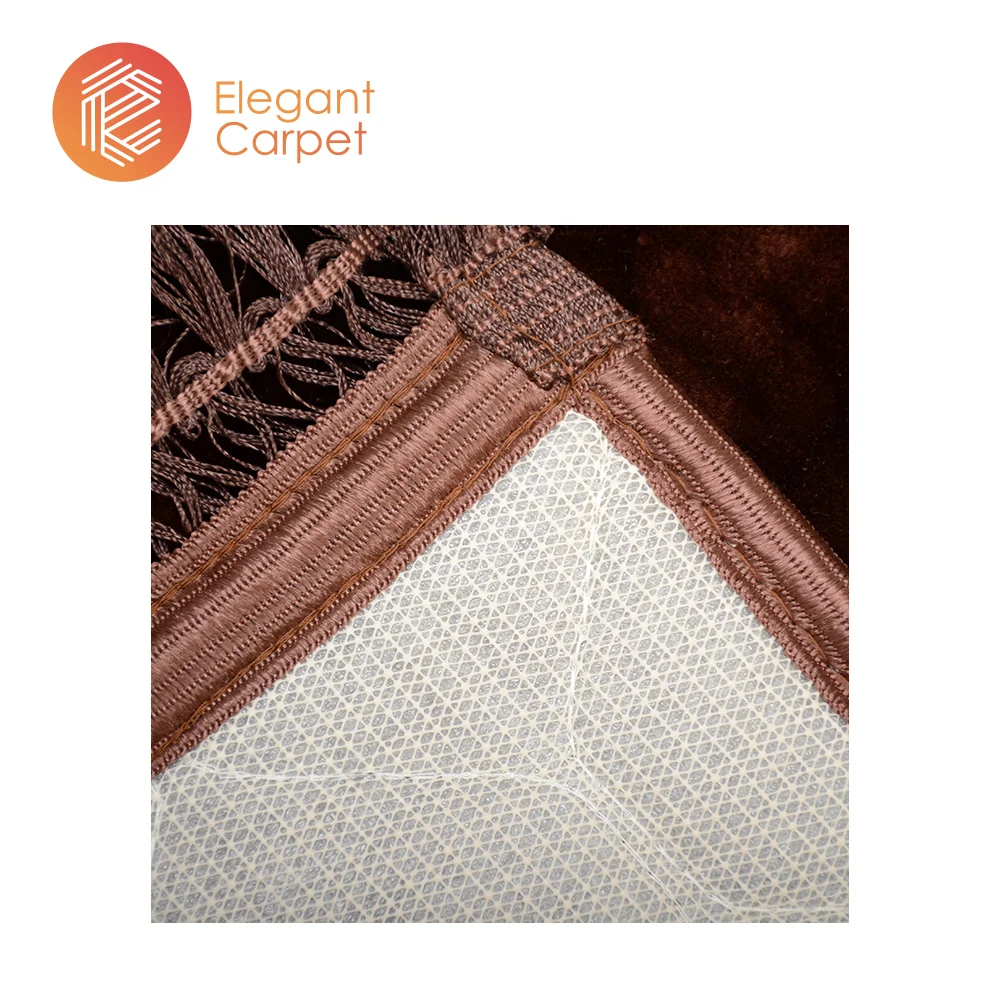 custom size 100% polyester fabric foldable mini islamic muslim kids prayer mat