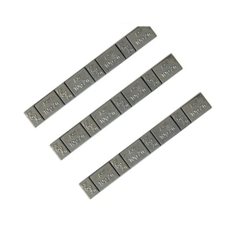 car zn/zinc adhesive chrome stick on wheel balancing weight