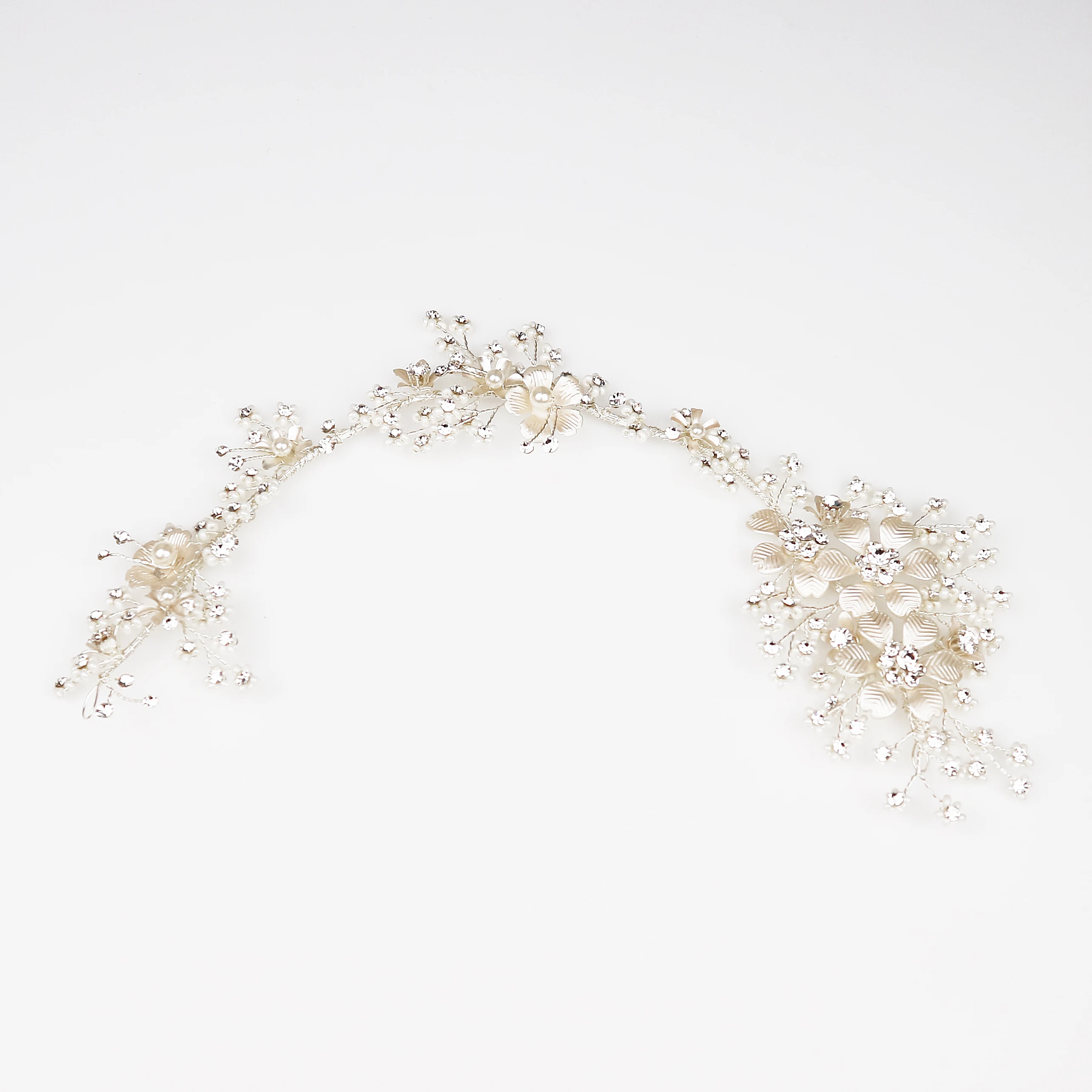 Hot sale high quality silver vintage wedding tiara bridal hair accessories