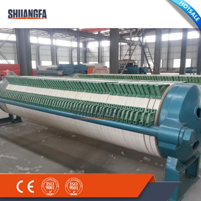 Ceramic Clay Slurry Round Plates Filter Press Equipment, High Pressure Filter Press Machine