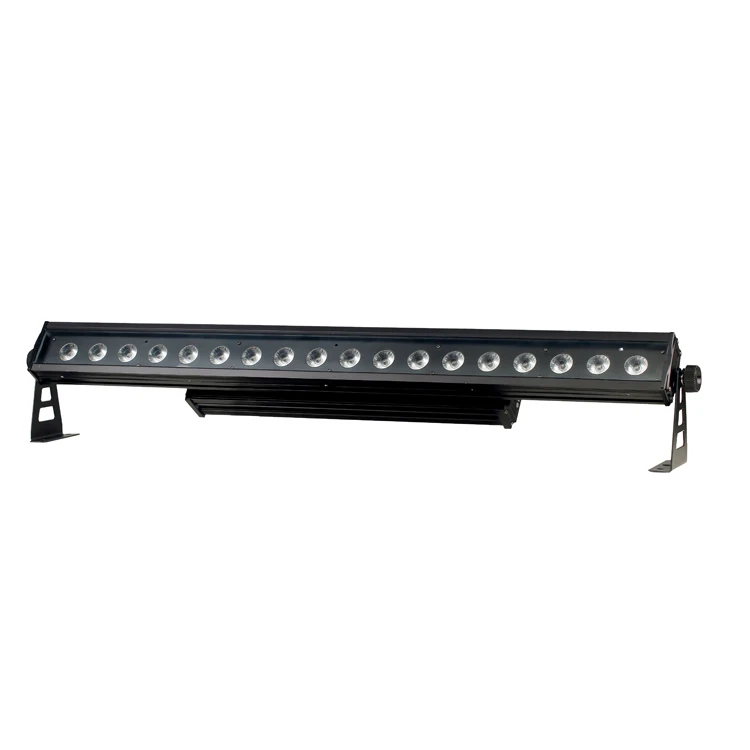 IP Rated 18x10W RGBW 4in1 Facade Lighting Pixel Control Indoor Outdoor IP65 DMX LED Wall Washer Light