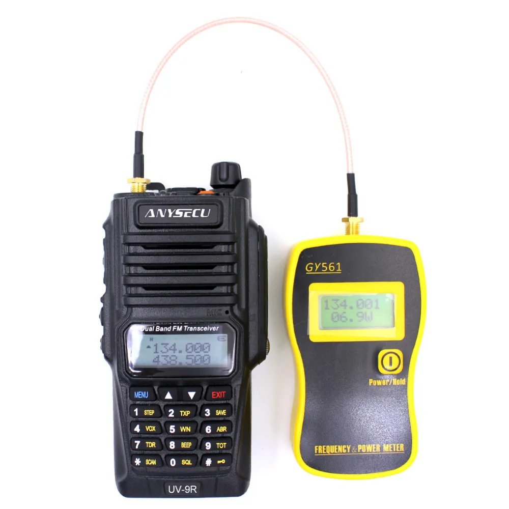 IP67 Water Proof Anysecu UV-9R Dual Band Dual Display Dual Standby Transceiver with 7W Two Way Radio Better Than BF-A58