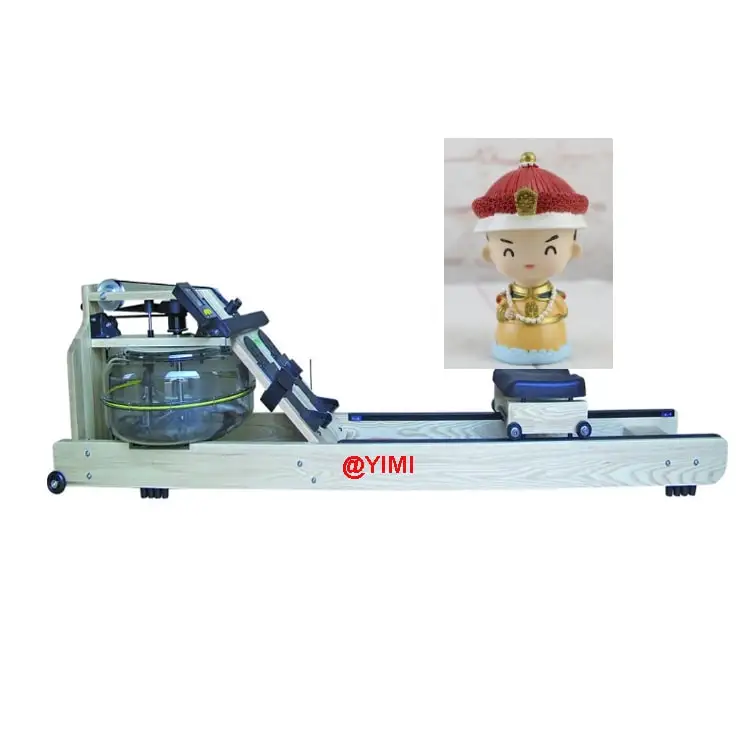 Hot Sales Convenient Movable Folded  Water Row Machine For Cardio workout