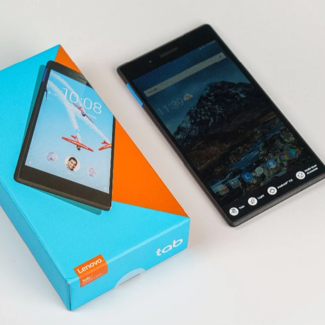 New Product Lenovo Tablet TAB 4 TB-7504N Android7.0 MT8735D Quad-Core 1.3GHz 64B 1G+16G (128GB) 4G LTE 7.0 Inch Dual SIM calling