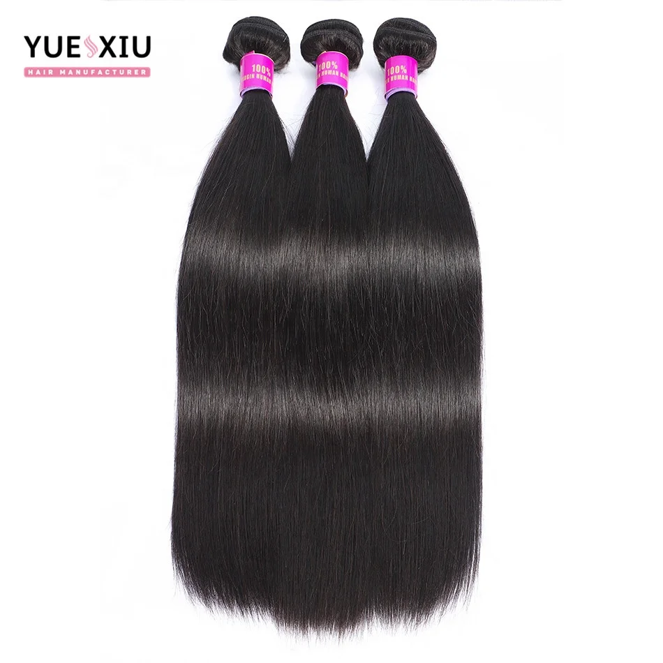 YueXiu Hair Products Xuchang Manufacturer 10A Straight Human Hair Real Peruvian Body Wave Hair In Xuchang