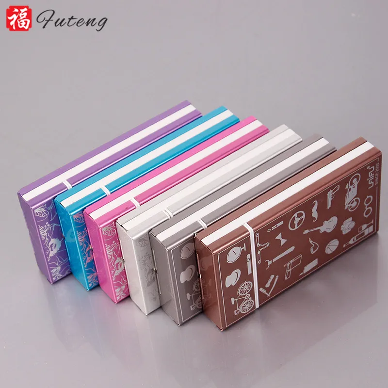 Futeng Новинка портсигар алюминий 20 шт. женские сигареты металлические изысканные оптовые