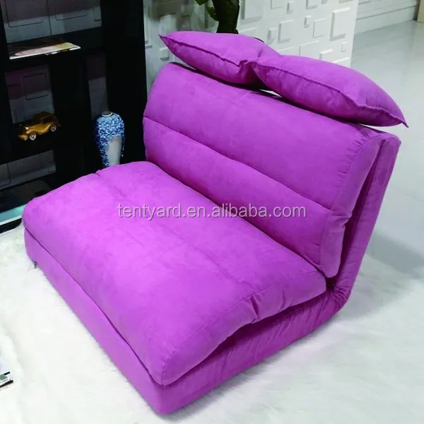 couples rose red cushion back double folding bed cum sofa