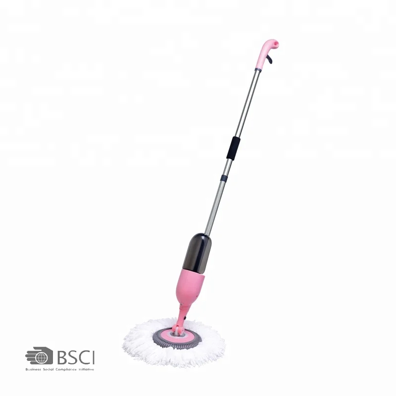 High end Chinese manufacturer produces microfiber cleaning spray mop