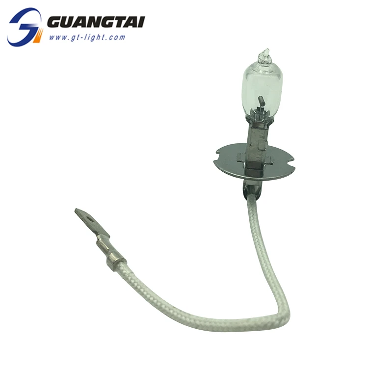 New High Brightness 12v Auto Lamp H3 24v 55w Warm White Halogen Bulbs