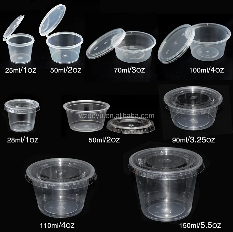 
 Пластиковая чашка для питомцев для дегустации или соуса  