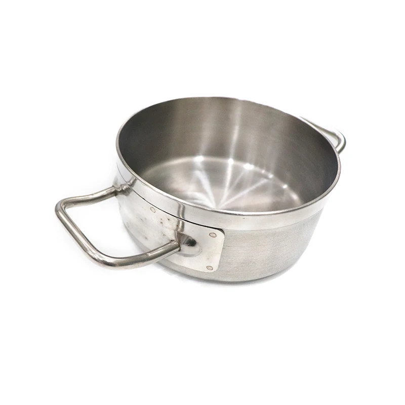 Stainless steel three-layer composite bottom soup pot