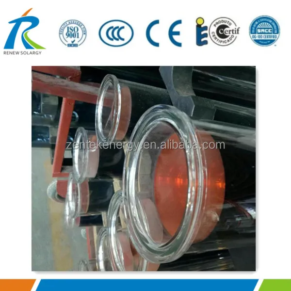 Three target large diameter solar vacuum tube for solar cooker