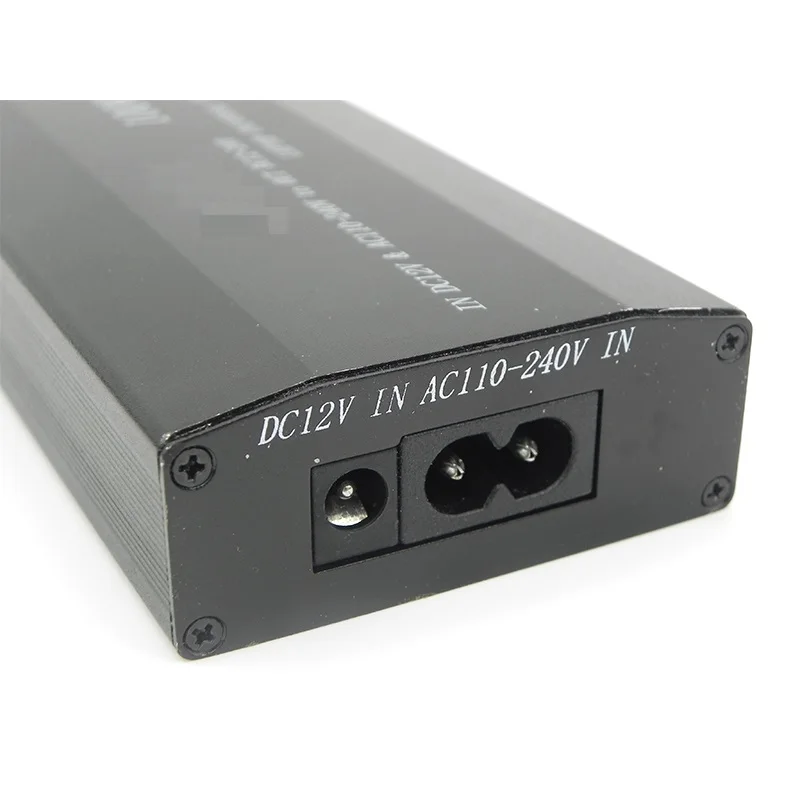 
AC DC Dual Input Adjustable Output Voltage Charger AC Input DC Input Adapter USB Charger 